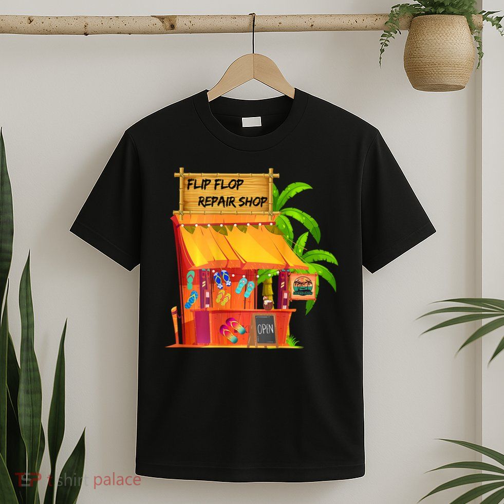 Island Flow Flip Flop Shop T-Shirt