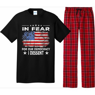 I Fear For Our Democracy I Dissent Pajama Set