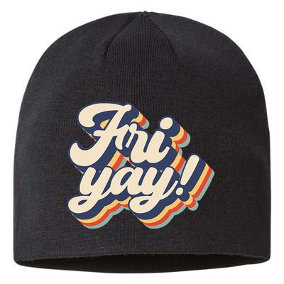 It's Friyay Funny Teacher & Mom Friday Back To School Sustainable Beanie