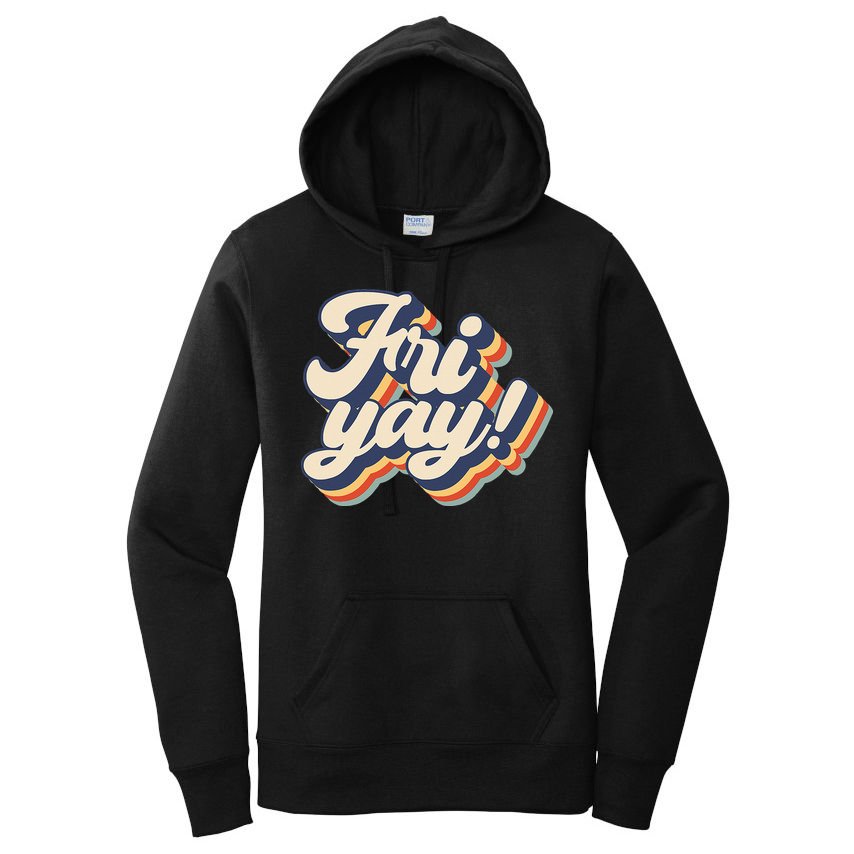 It's Friyay Funny Teacher & Mom Friday Back To School Women's Pullover Hoodie