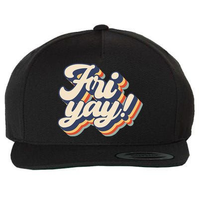 It's Friyay Funny Teacher & Mom Friday Back To School Wool Snapback Cap