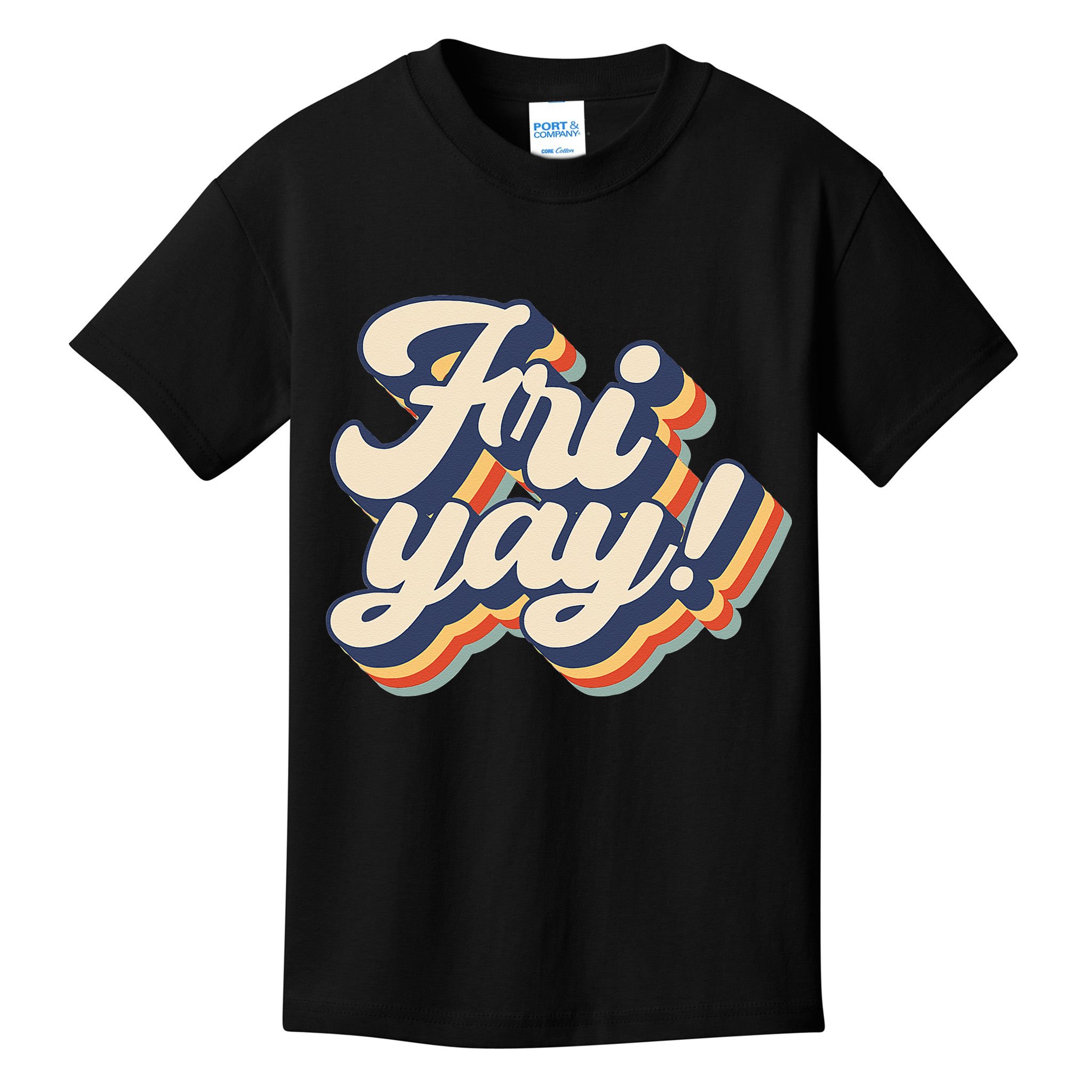 It's Friyay Funny Teacher & Mom Friday Back To School Kids T-Shirt