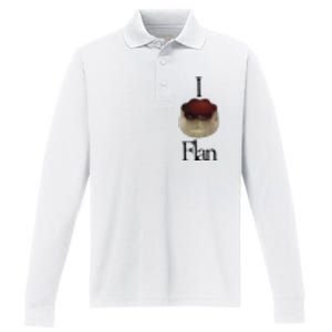 I Flan Flan Performance Long Sleeve Polo