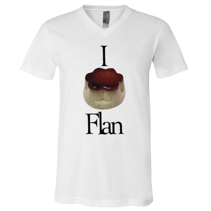 I Flan Flan V-Neck T-Shirt