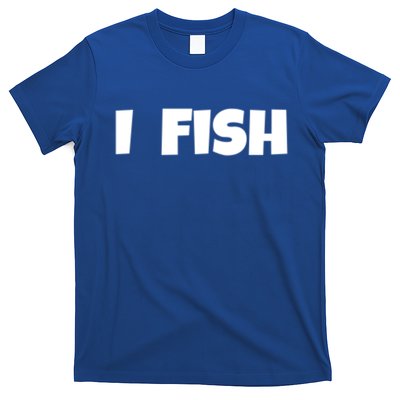 I Fish Fisher Cute Gift T-Shirt