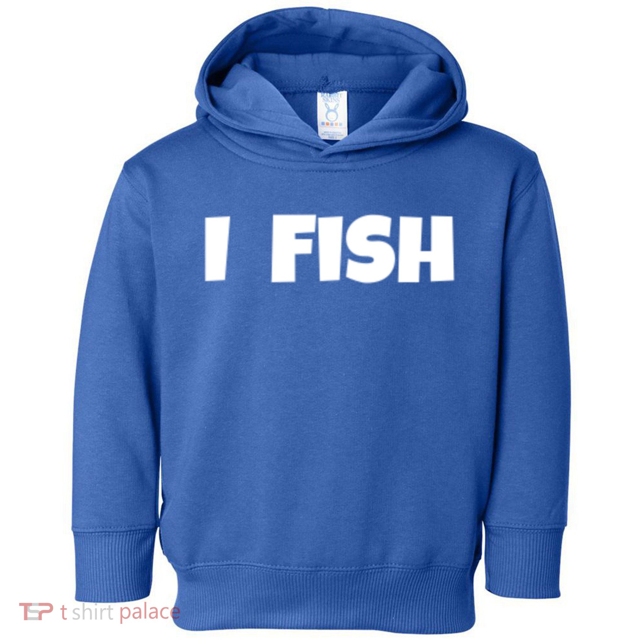 I Fish Fisher Cute Gift Toddler Hoodie