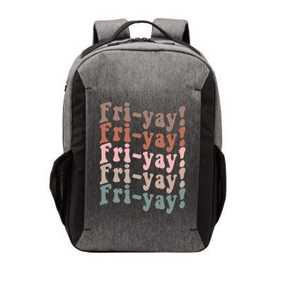 It's Friyay Finally Friday Funny Weekend Vibes Teacher Mom Vector Backpack