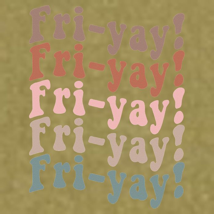 It's Friyay Finally Friday Funny Weekend Vibes Teacher Mom Garment-Dyed Women's Muscle Tee