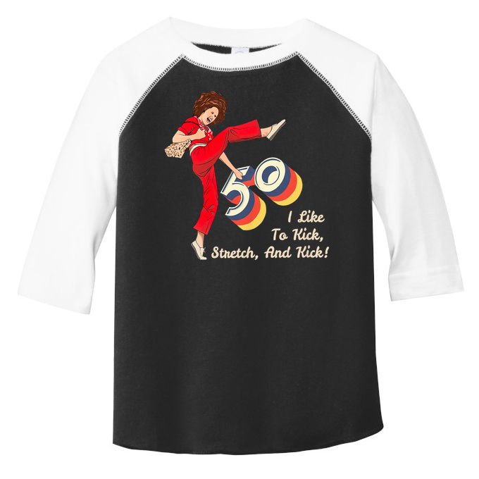 I’m Fifty five-oh 50 Funny Sally Kick Lady O’Malley Birthday Toddler Fine Jersey T-Shirt