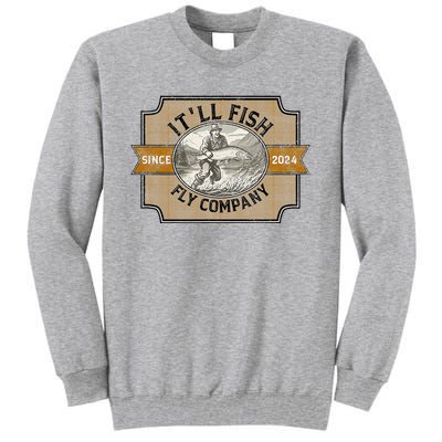 ItLl Fish Fly Company Tall Sweatshirt