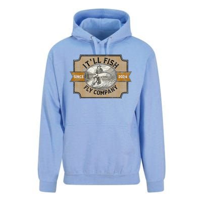 ItLl Fish Fly Company Unisex Surf Hoodie