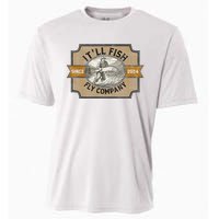 ItLl Fish Fly Company Cooling Performance Crew T-Shirt