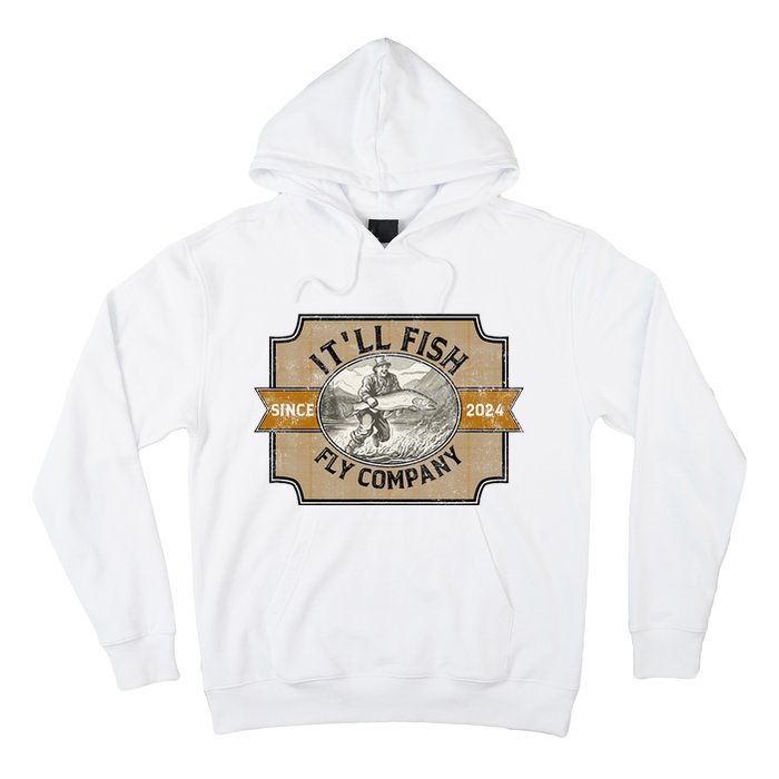 ItLl Fish Fly Company Hoodie