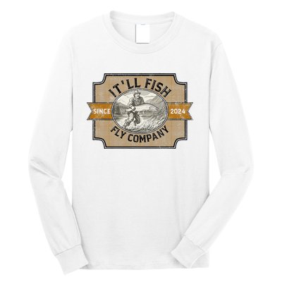 ItLl Fish Fly Company Long Sleeve Shirt