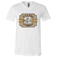 ItLl Fish Fly Company V-Neck T-Shirt