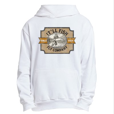 ItLl Fish Fly Company Urban Pullover Hoodie