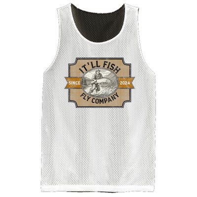 ItLl Fish Fly Company Mesh Reversible Basketball Jersey Tank