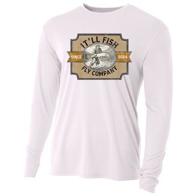 ItLl Fish Fly Company Cooling Performance Long Sleeve Crew