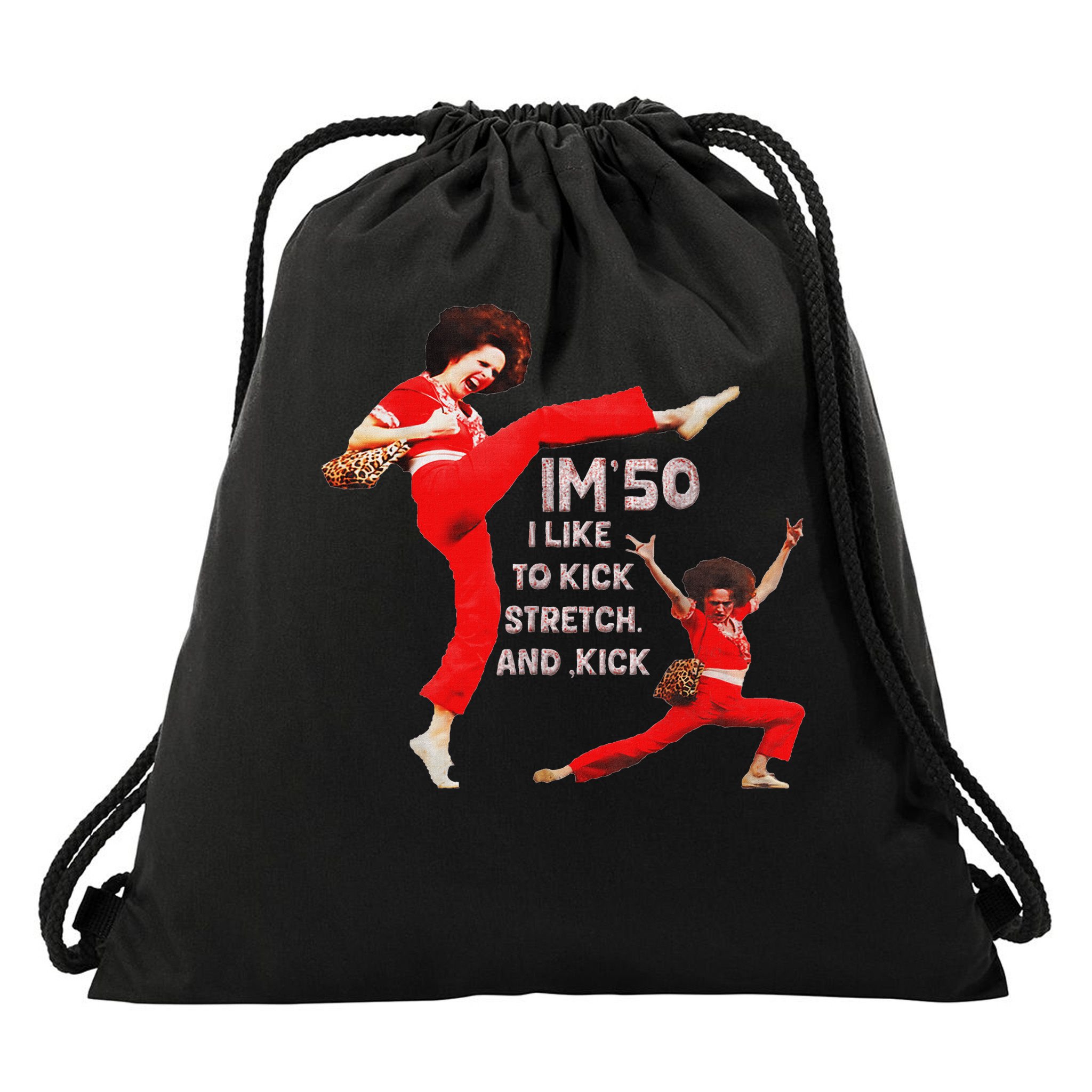 I'm Fifty Five Oh 50  Drawstring Bag