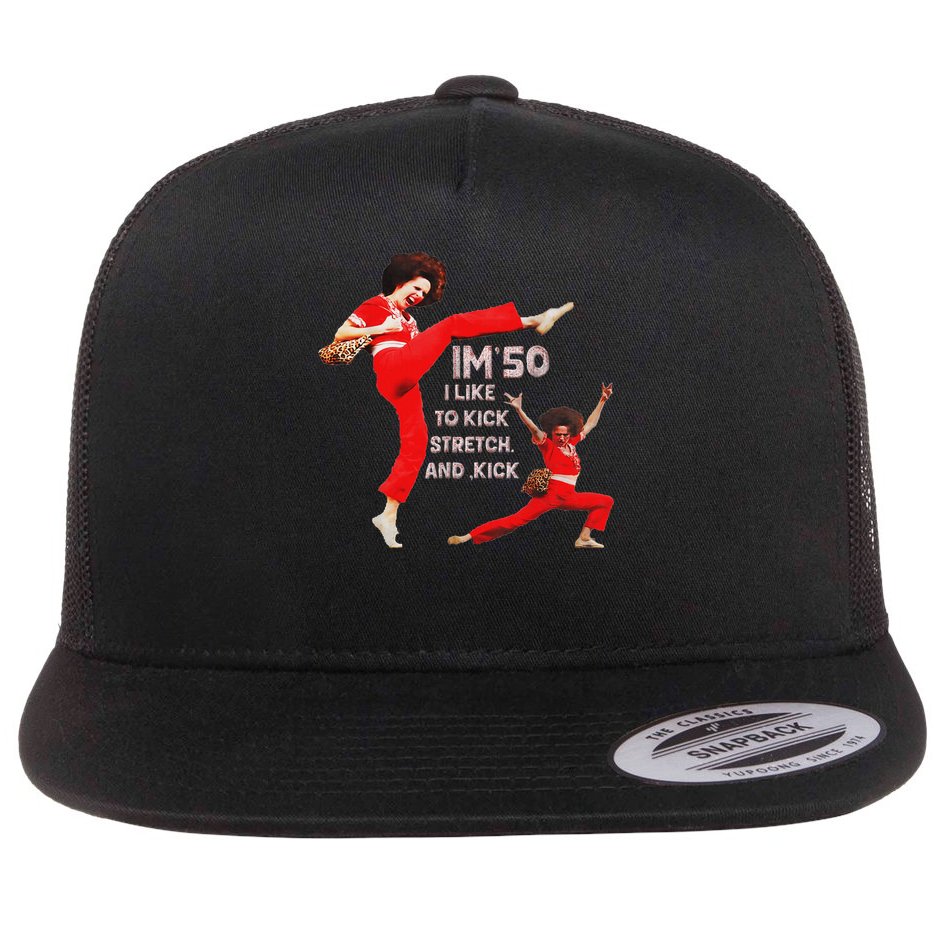 I'm Fifty Five Oh 50  Flat Bill Trucker Hat