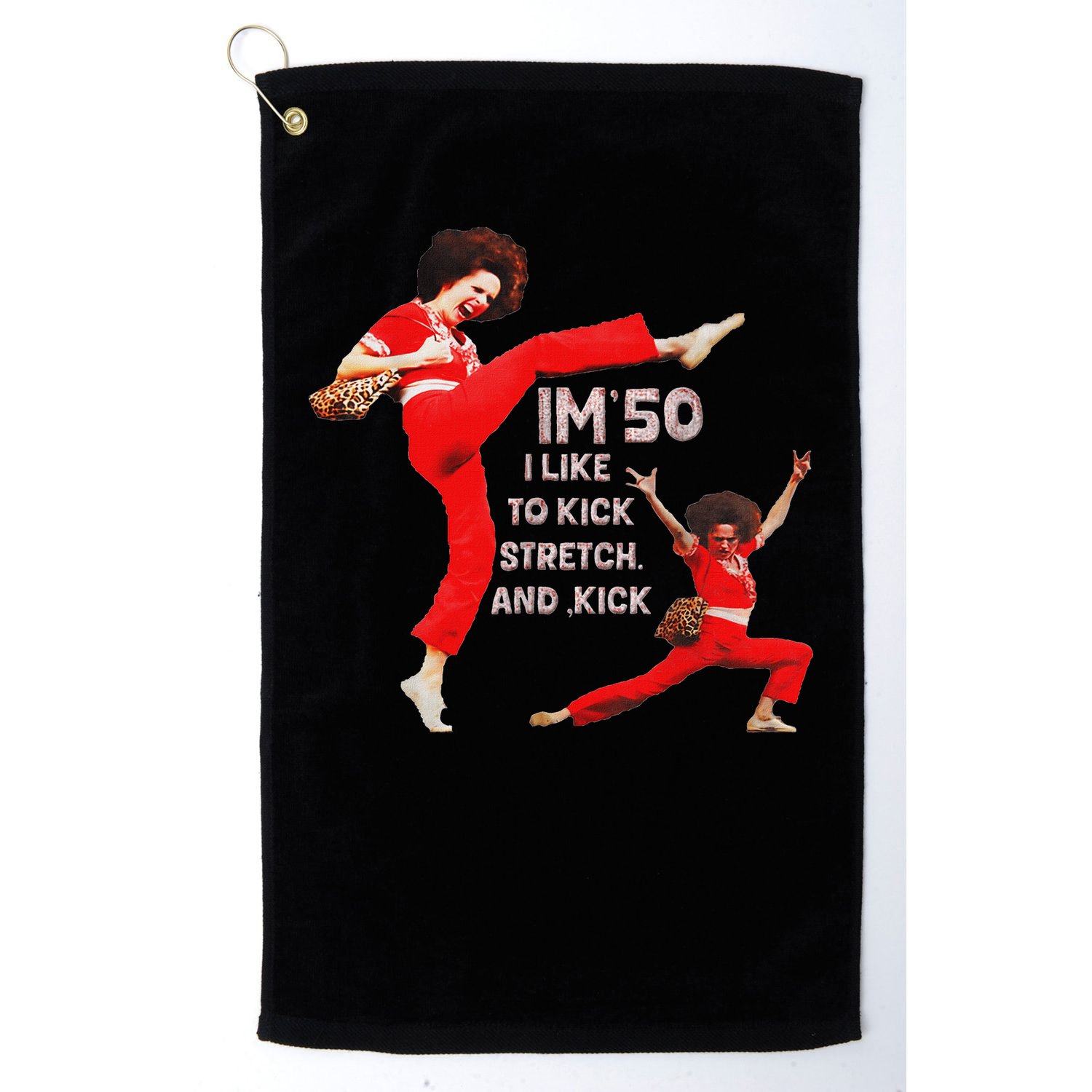 I'm Fifty Five Oh 50  Golf Towel