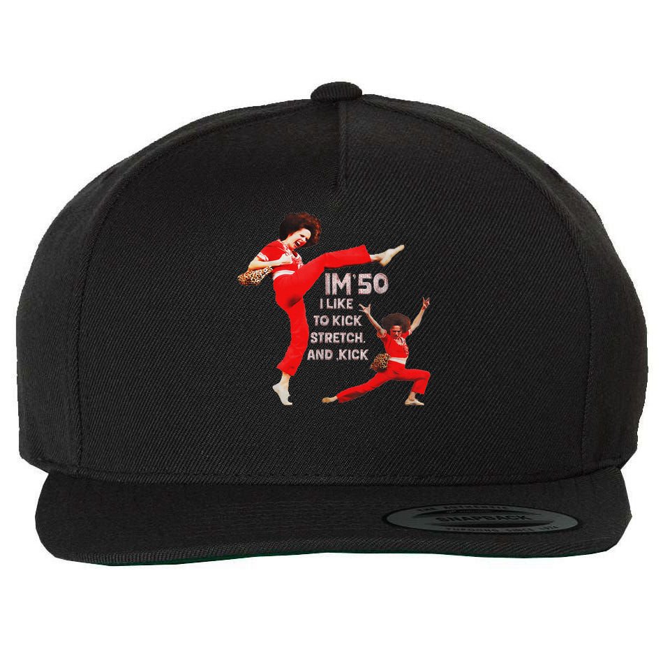 I'm Fifty Five Oh 50  Wool Snapback Cap