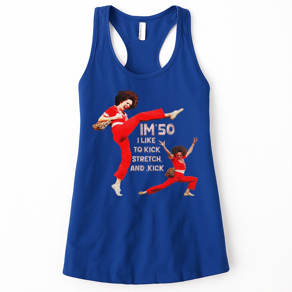 I'm Fifty Five Oh 50  Womens Tank Top