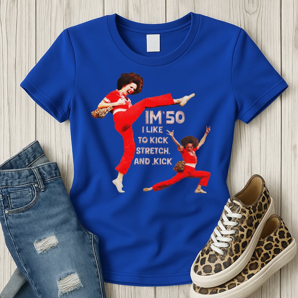 I'm Fifty Five Oh 50  Womens T-Shirt