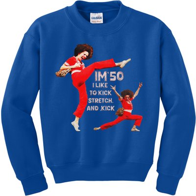 I'm Fifty Five Oh 50  Kids Sweatshirt