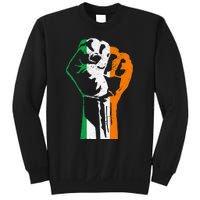 IRISH FLAG FIST RAISED IRELAND SAINT PATRICK'S DAY Sweatshirt