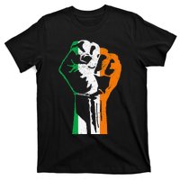 IRISH FLAG FIST RAISED IRELAND SAINT PATRICK'S DAY T-Shirt