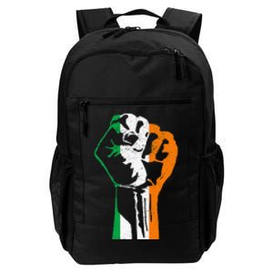 IRISH FLAG FIST RAISED IRELAND SAINT PATRICK'S DAY Daily Commute Backpack