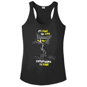 Im Fine Funny Sarcastic Cat Ladies PosiCharge Competitor Racerback Tank