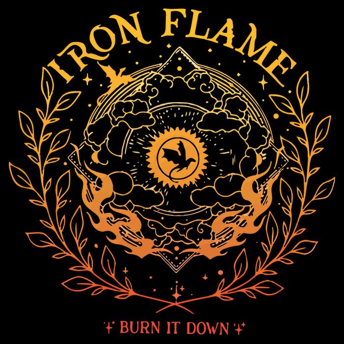 Iron Flame Fourth Wing Rebecca Yarros Dragon Wool Snapback Cap