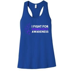 I Fight For Prematurity Awareness Gift Women's Racerback Tank