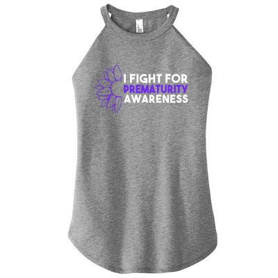 I Fight For Prematurity Awareness Gift Women's Perfect Tri Rocker Tank