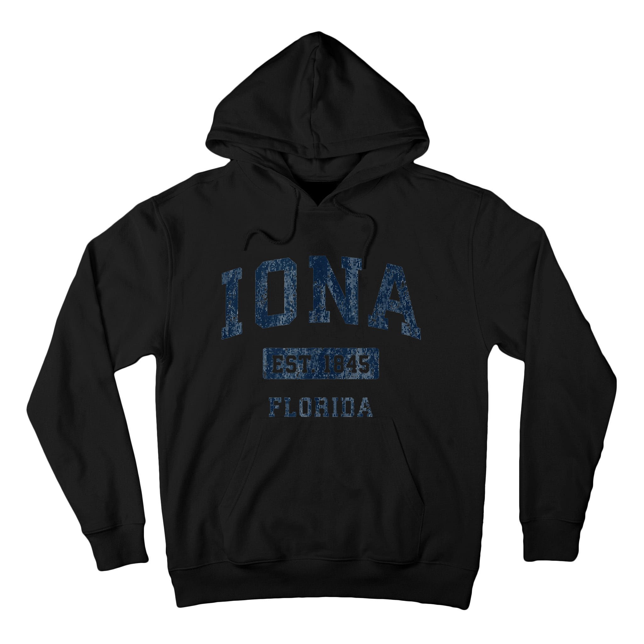 Iona Florida Fl Vintage Established Tall Hoodie