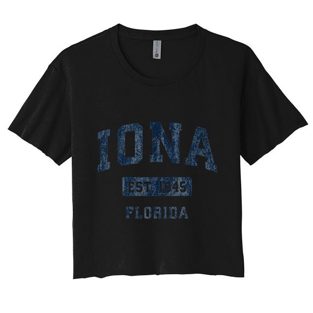 Iona Florida Fl Vintage Established Crop Top