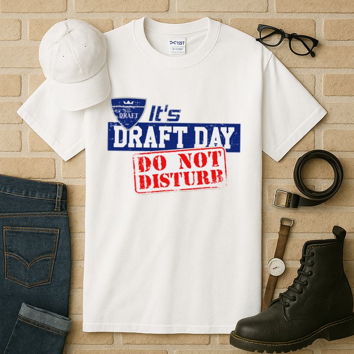 It's Fantasy Football Draft Day, Do Not Disturb Tall T-Shirt