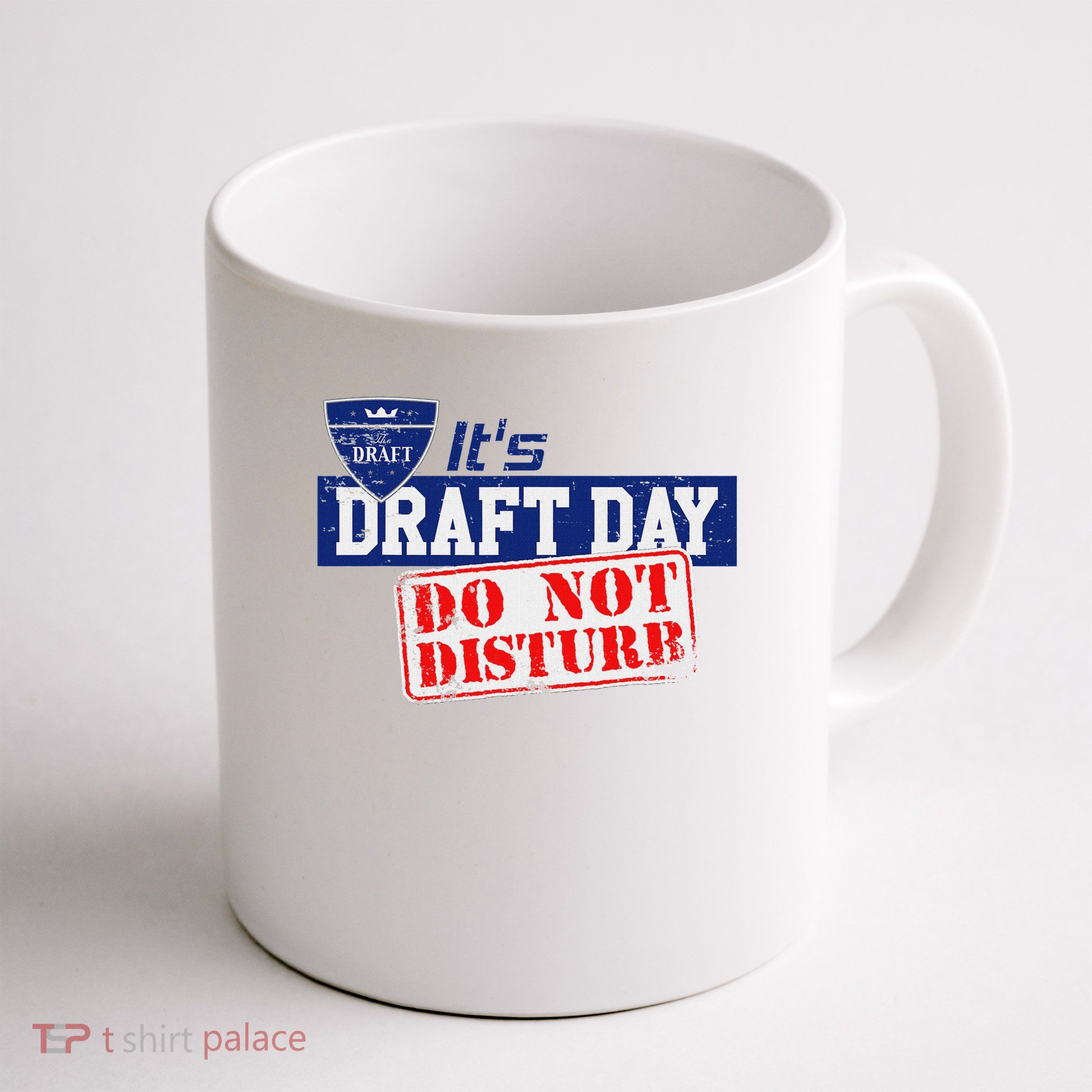It's Fantasy Football Draft Day, Do Not Disturb Mug