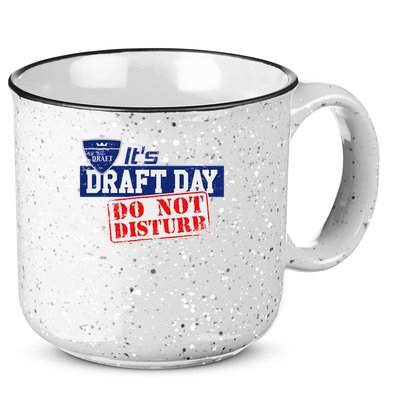 It's Fantasy Football Draft Day, Do Not Disturb 15oz Campfire Ceramic Mug