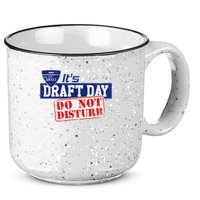 It's Fantasy Football Draft Day, Do Not Disturb 15oz Campfire Ceramic Mug