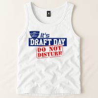 It's Fantasy Football Draft Day, Do Not Disturb Tank Top
