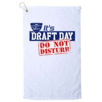 It's Fantasy Football Draft Day, Do Not Disturb Golf Towel