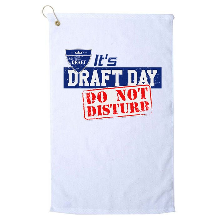 It's Fantasy Football Draft Day, Do Not Disturb Golf Towel