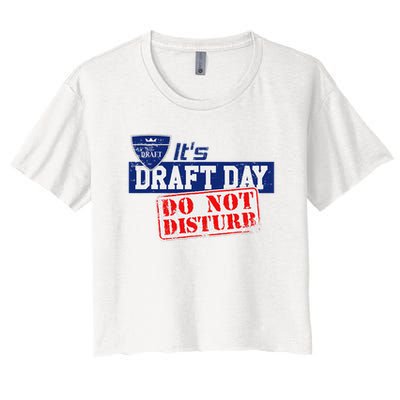 It's Fantasy Football Draft Day, Do Not Disturb Crop Top