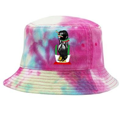 Iranian Flag Female Hair Support Women Of Iran LION SUN FLAG Tie-Dyed Bucket Hat