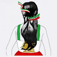 Iranian Flag Female Hair Support Women Of Iran LION SUN FLAG Visor