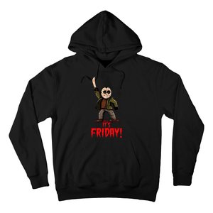 It's Friday Funny Halloween Horror Movie Hoodie