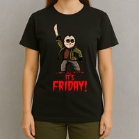 It's Friday Funny Halloween Horror Movie T-Shirt
